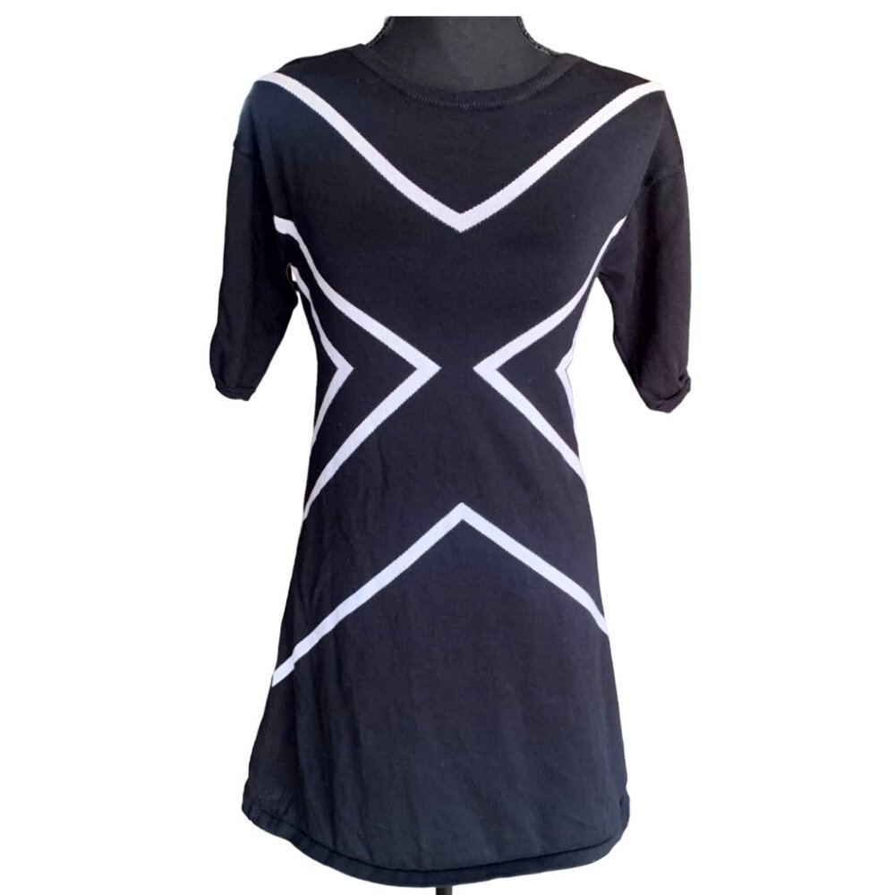 Spring + Mercer Black Sweater Dress